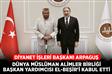 Diyanet İşleri Başkanı Arpaguş, Dünya Müslüman Alimler Birliği Başkan Yardımcısı El-Beşir’i kabul etti