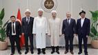 Diyanet İşleri Başkanı Arpaguş, Kırgızistan Müslümanları Dini İdaresi Başkanı Zakirov’u kabul etti