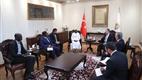 Diyanet İşleri Başkanı Arpaguş, Ruanda Müftüsü Sindayigaya’yı kabul etti