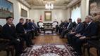 Diyanet İşleri Başkanı Arpaguş, Kazakistan Müslümanları Dini İdaresi Başkanı Taganuly’yi kabul etti