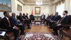 Diyanet İşleri Başkanı Arpaguş, Somali İslam İşleri ve Vakıflar Bakanı Ali’yi kabul etti