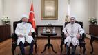 Diyanet İşleri Başkanı Arpaguş, Kazakistan Müslümanları Dini İdaresi Başkanı Taganuly’yi kabul etti