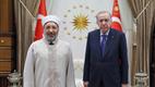 Cumhurbaşkanımız Erdoğan, Diyanet İşleri Başkanı Arpaguş’u kabul etti
